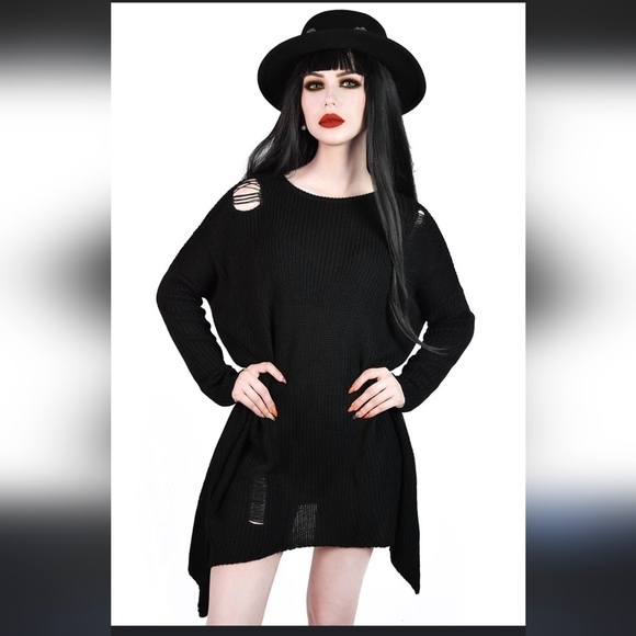 Killstar Karma Tunic Sweater - Picture 1 of 7